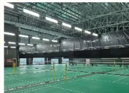 Indoor multi-court sports hall