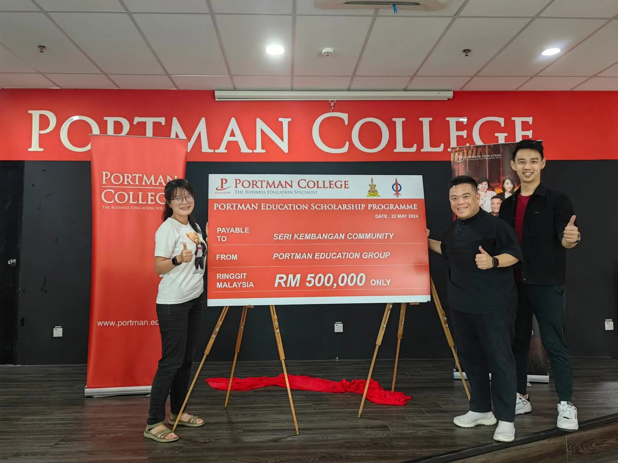 PORTMAN Education Scholarship Programme presentation