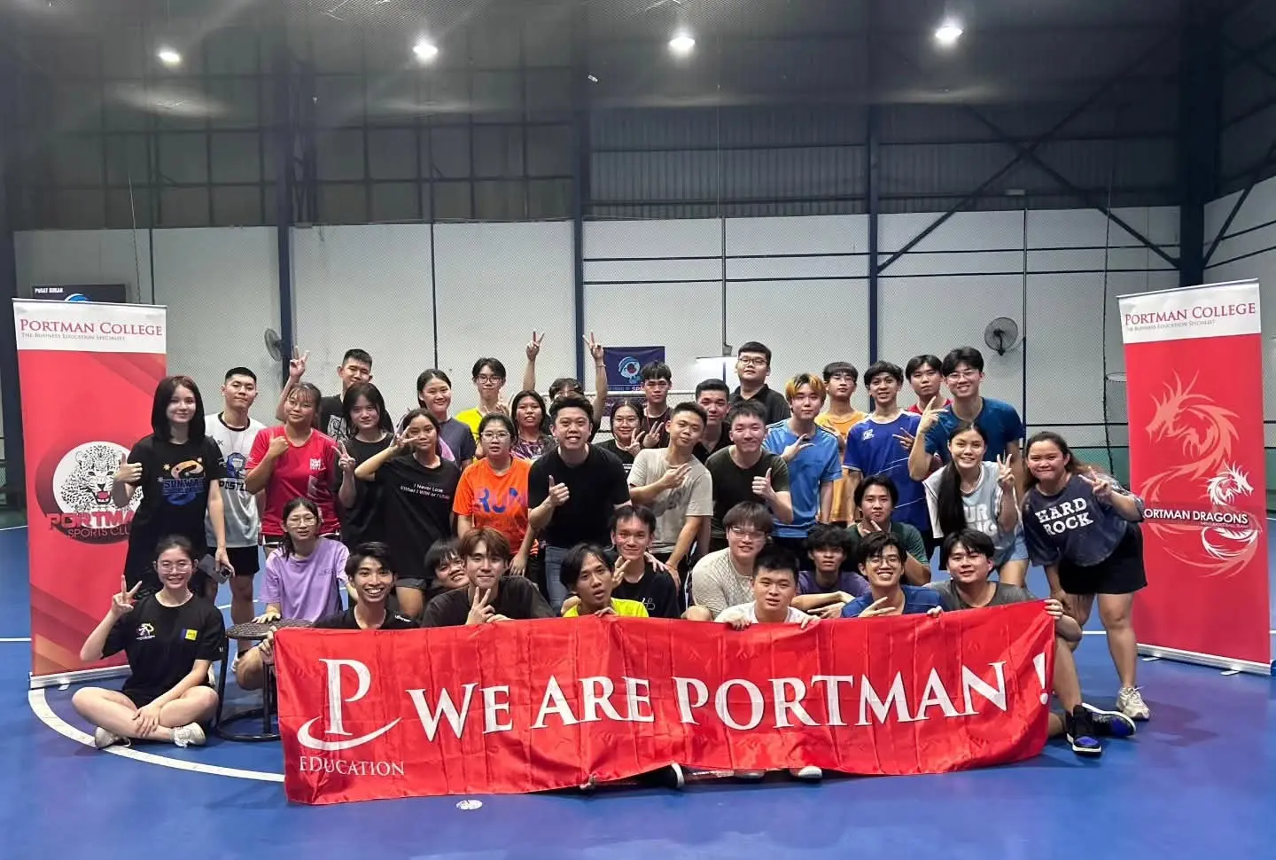 PORTMAN Smashers badminton group