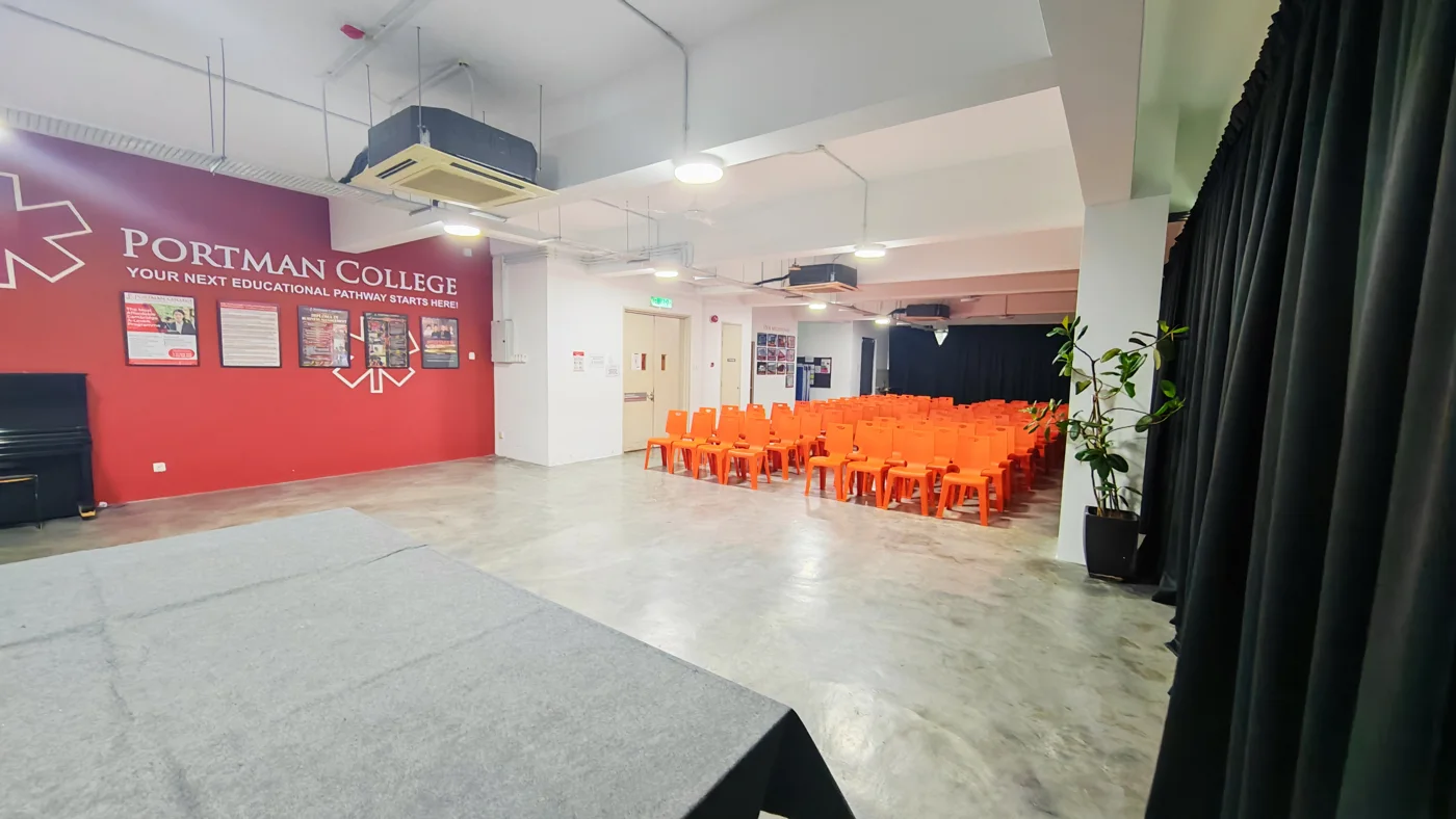 Assembly and event space at PIS Akasa