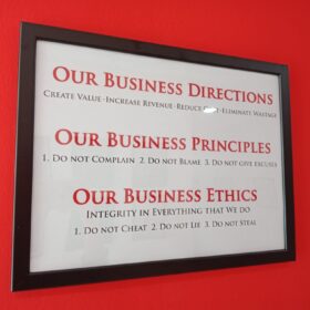 Business Direction Board