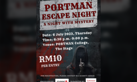 PORTMAN escape night - July 6