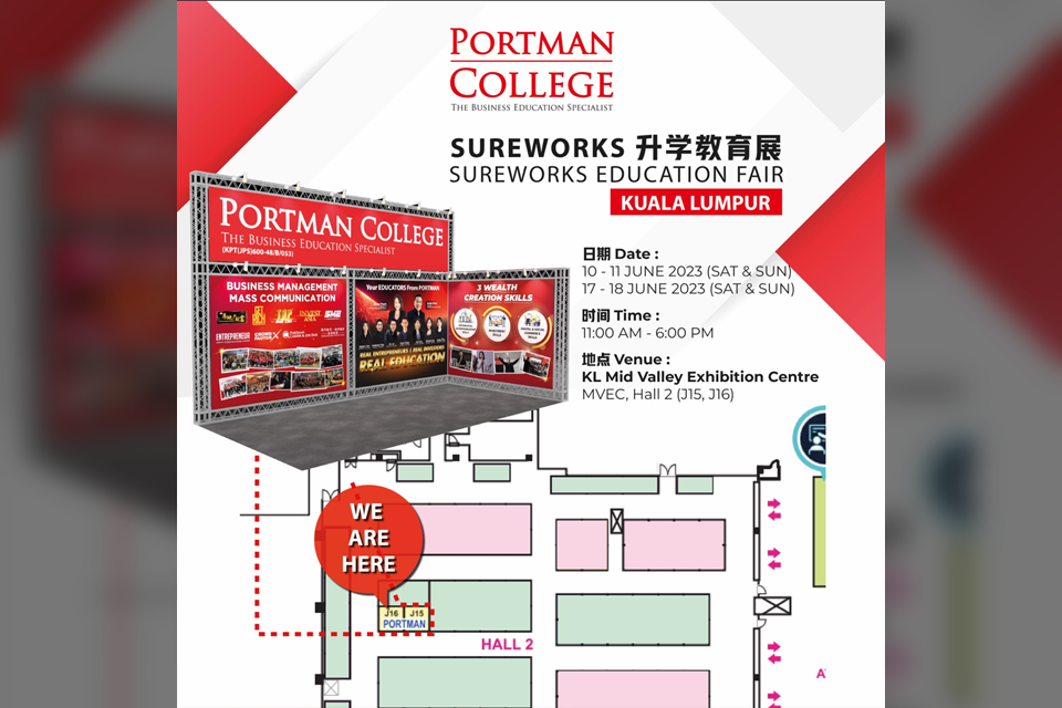 PORTMAN College Sureworks education fair