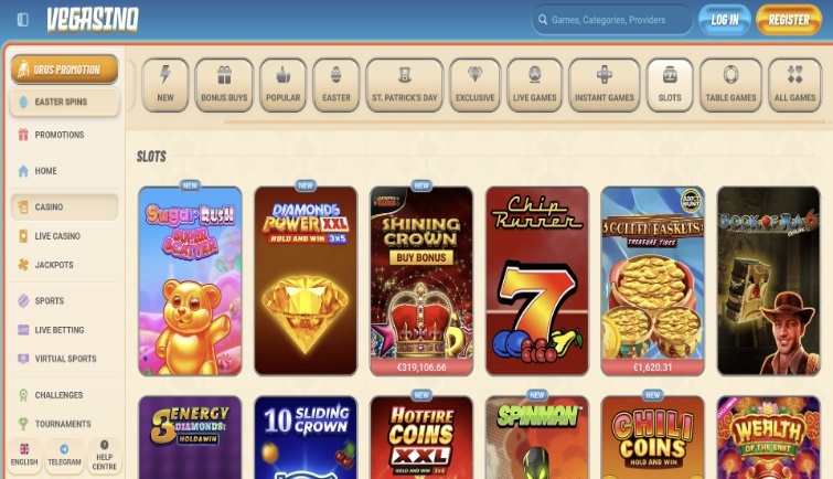 Casino en línea Vegasino